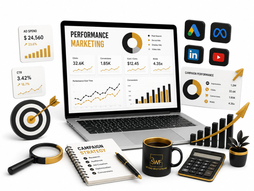 Performance marketing strategy and campaign analytics